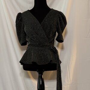 women’s dressy black blouse.